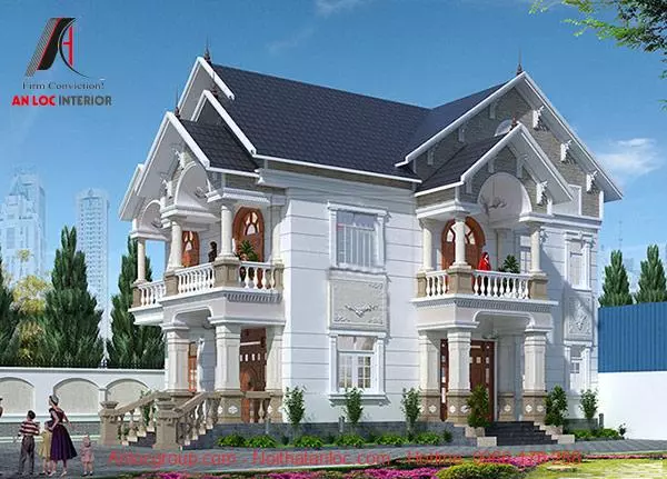 Biệt thự 2 tầng đẹp 100m2