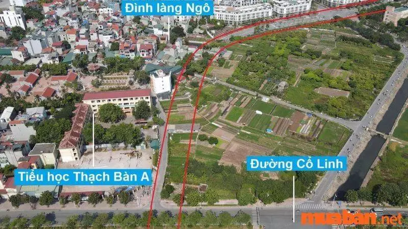 Nhiều dự án dự kiến mở trên phường Thạch Bàn, quận Long Biên