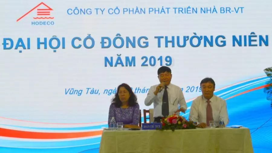 Đại hội cổ đông thường niên năm 2019 của Hodeco