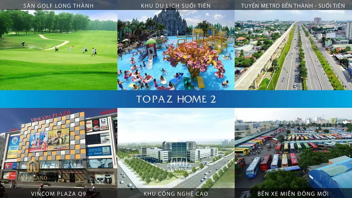 Tiện ích ngoại khu dự án Topaz Home 2