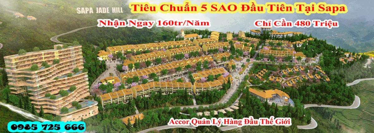 Mở bán dự án Sapa Jade Hill Resort & Spa