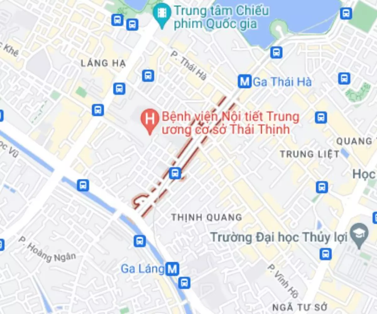 Phố Yên Lãng, tuyến đường tiếp giáp với Vành đai 2, Thái Hà, Thái Thịnh, Láng Hạ