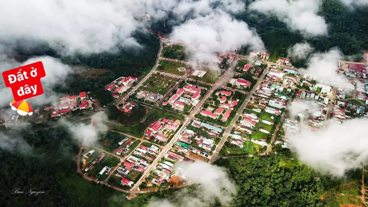 Thị Trấn Măng Đen nhìn từ trên cao xuống, Một diện mạo mới của một miền đất hứa!