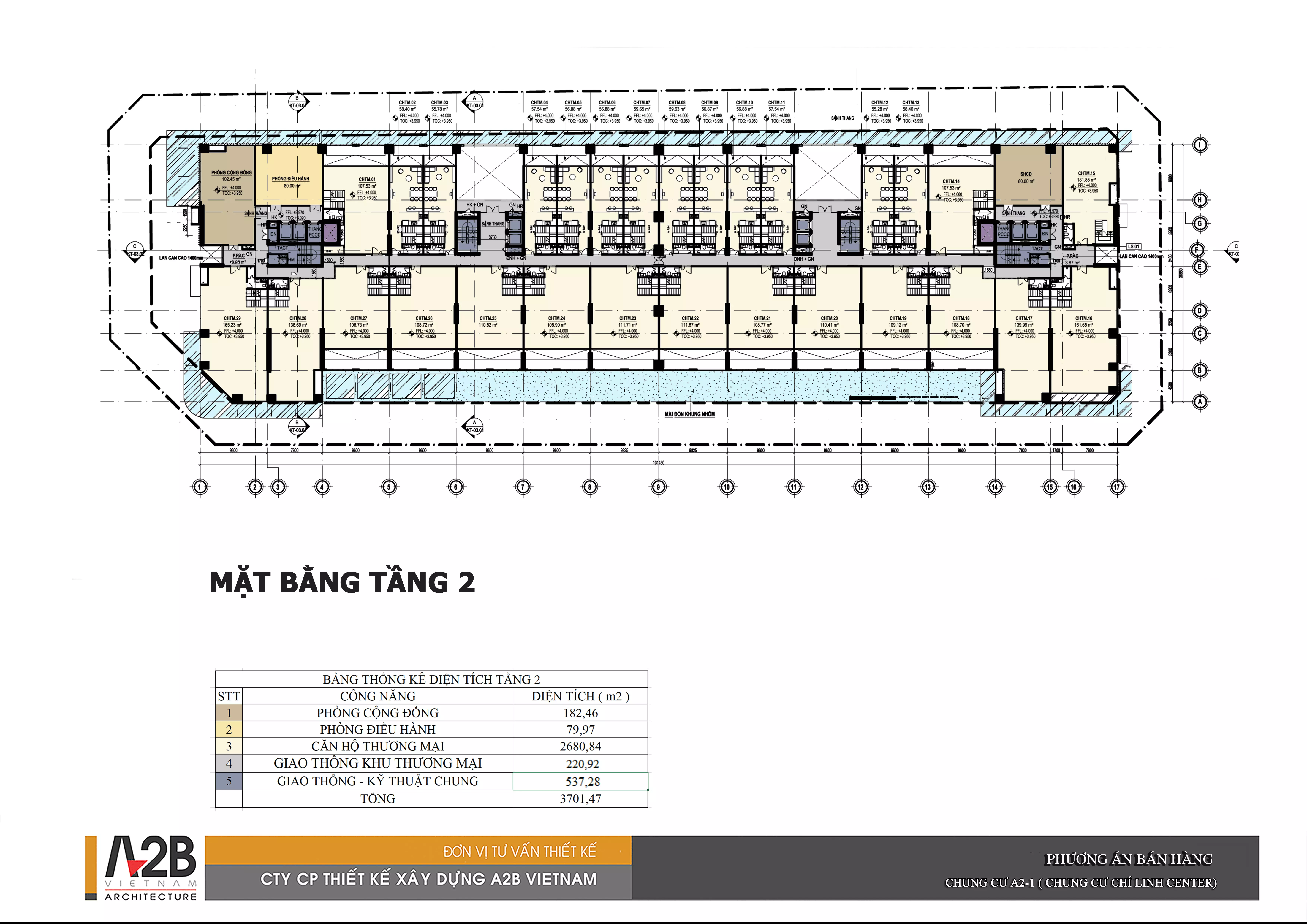 mặt bằng tầng 1 dự án