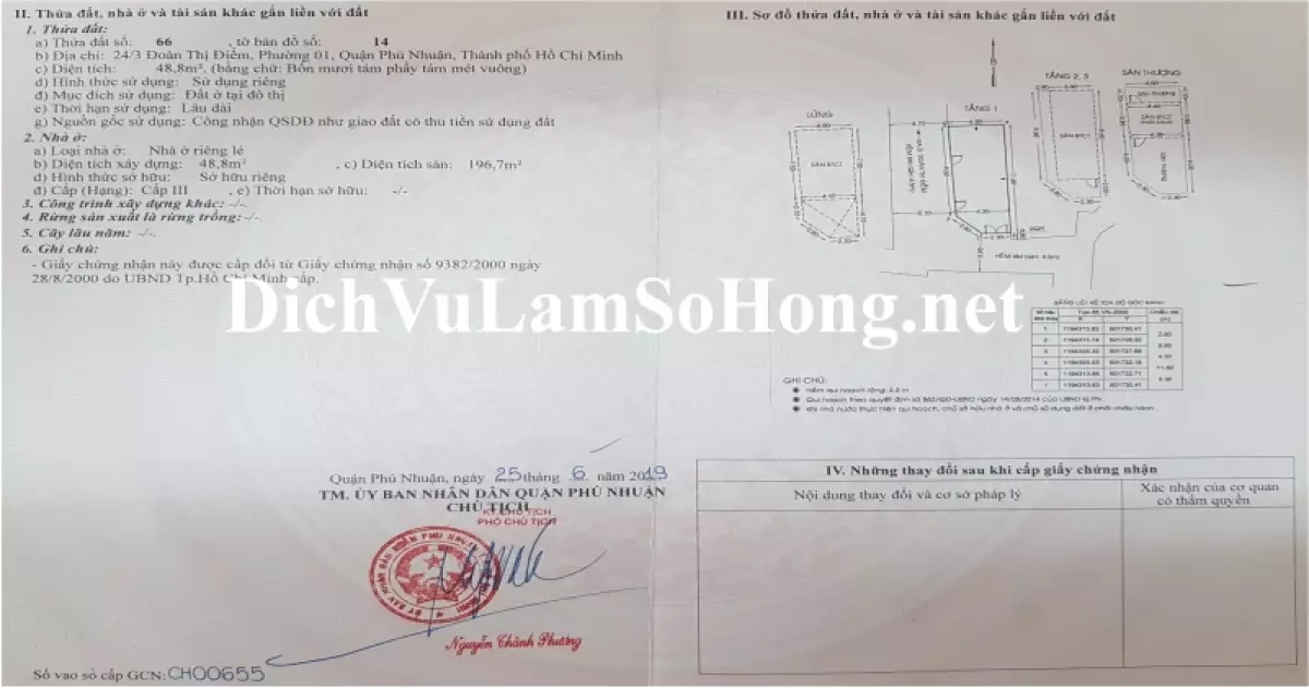 dịch vụ đăng bộ nhà đất