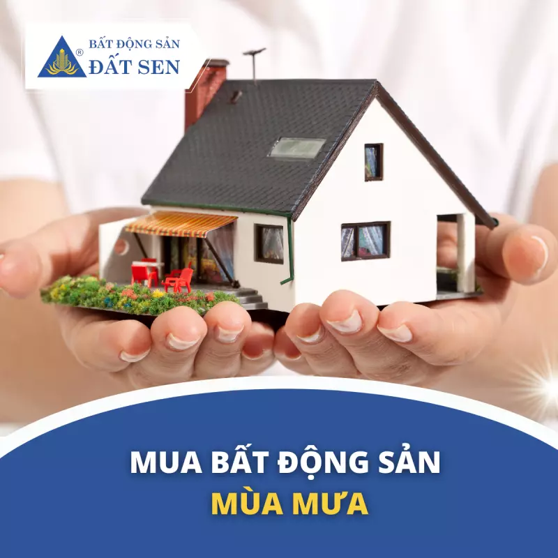 Mua bất động sản mùa mưa