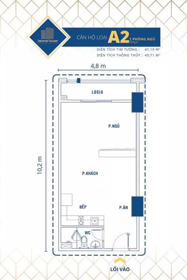 Bán Căn hộ chung cư Biconsi Tower năm 2024