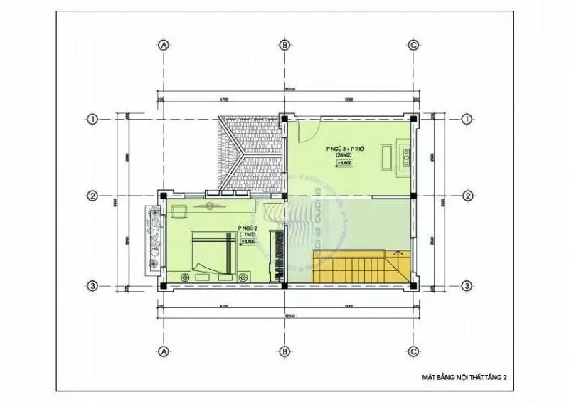 Mẫu sơ đồ công năng biệt thự 4