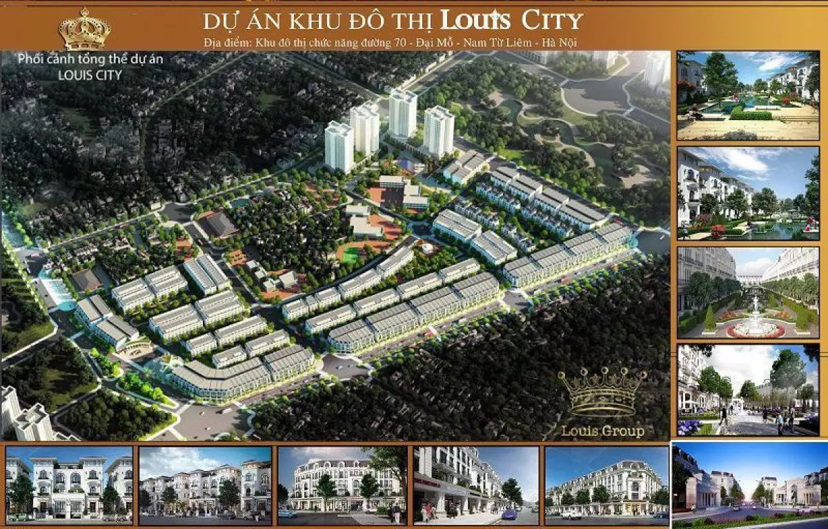 Dự án Louis City Đại Mỗ