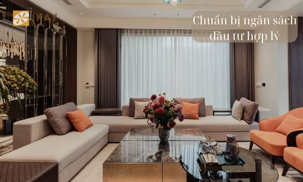 Ngân sách đầu tư là yếu tố quan trọng định hình mẫu thiết kế phù hợp