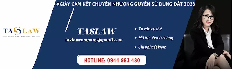 giấy cam kết chuyển nhượng quyền sử dụng đất 2023