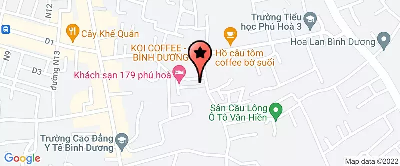 Vị trí Công ty Trách nhiệm hữu hạn HOMEPOLY INDUSTRIES trên bản đồ