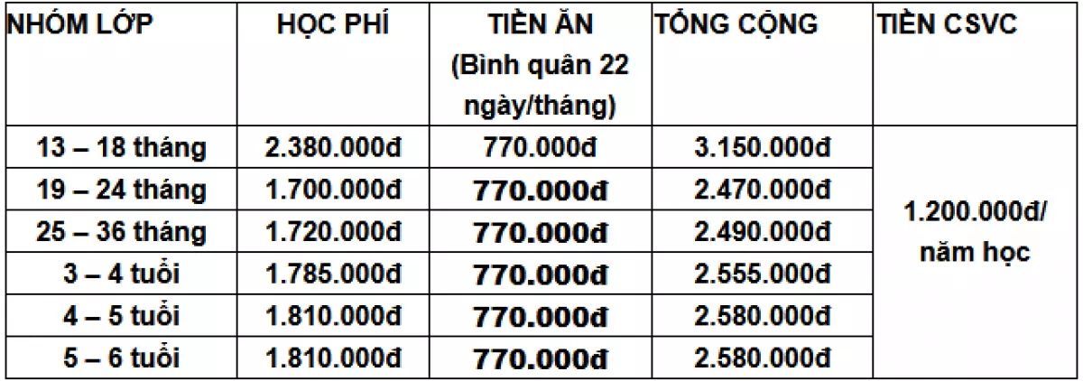 Trường Mầm Non Trí Tuệ Việt