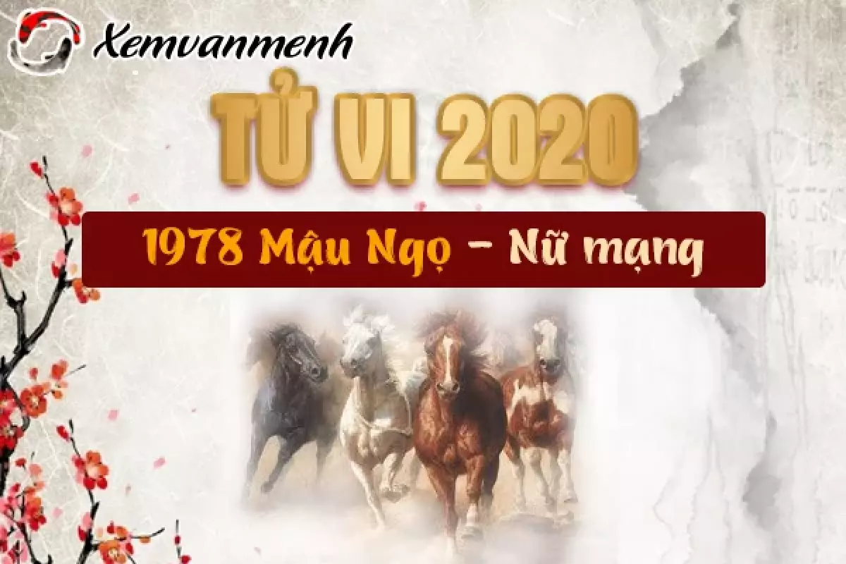 Xem tử vi năm 2020 tuổi Mậu Ngọ 1978 nữ mạng