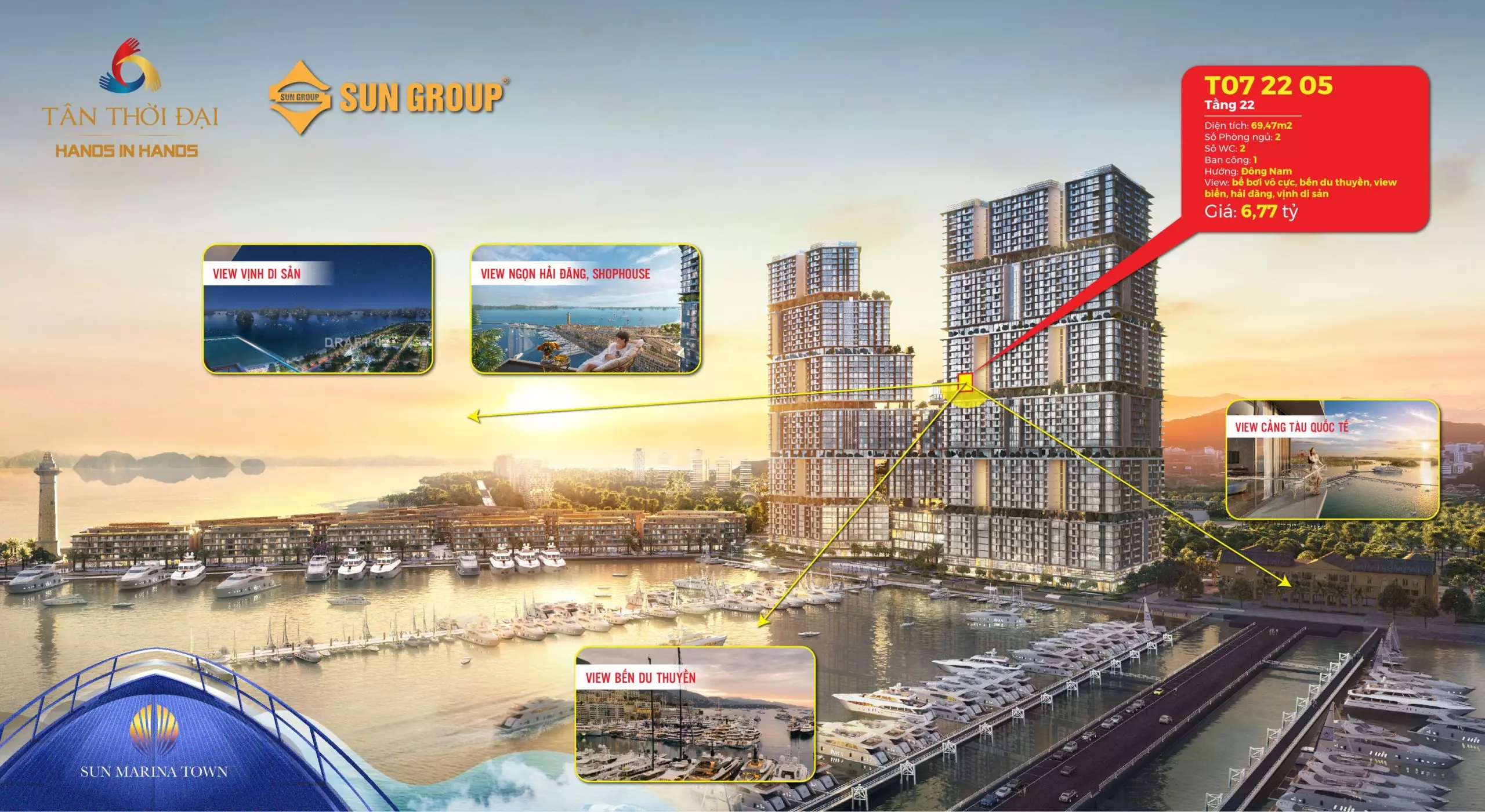 DỰ ÁN CHUNG CƯ SUN MARINA TẠI MẶT BIỂN BÃI CHÁY HẠ LONG