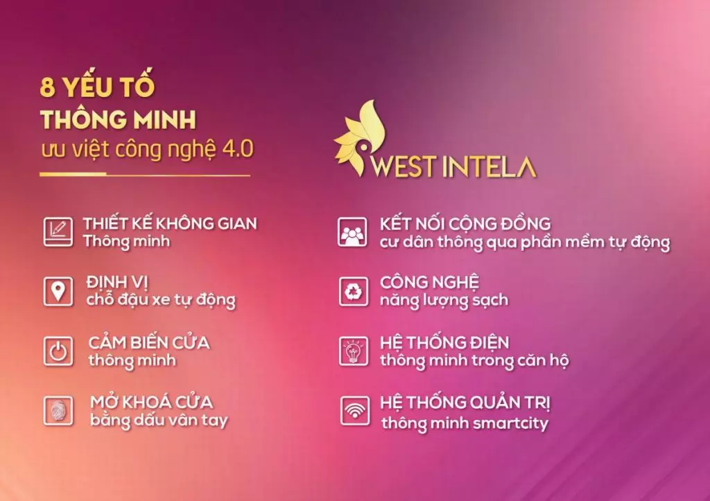 Yếu tố công nghệ tại dự án căn hộ West Intela