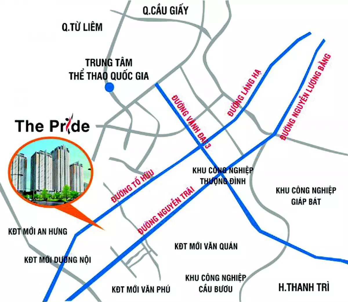 Hình ảnh thực tế Tổ hợp TMDV & Căn hộ cao cấp The Pride Hải Phát