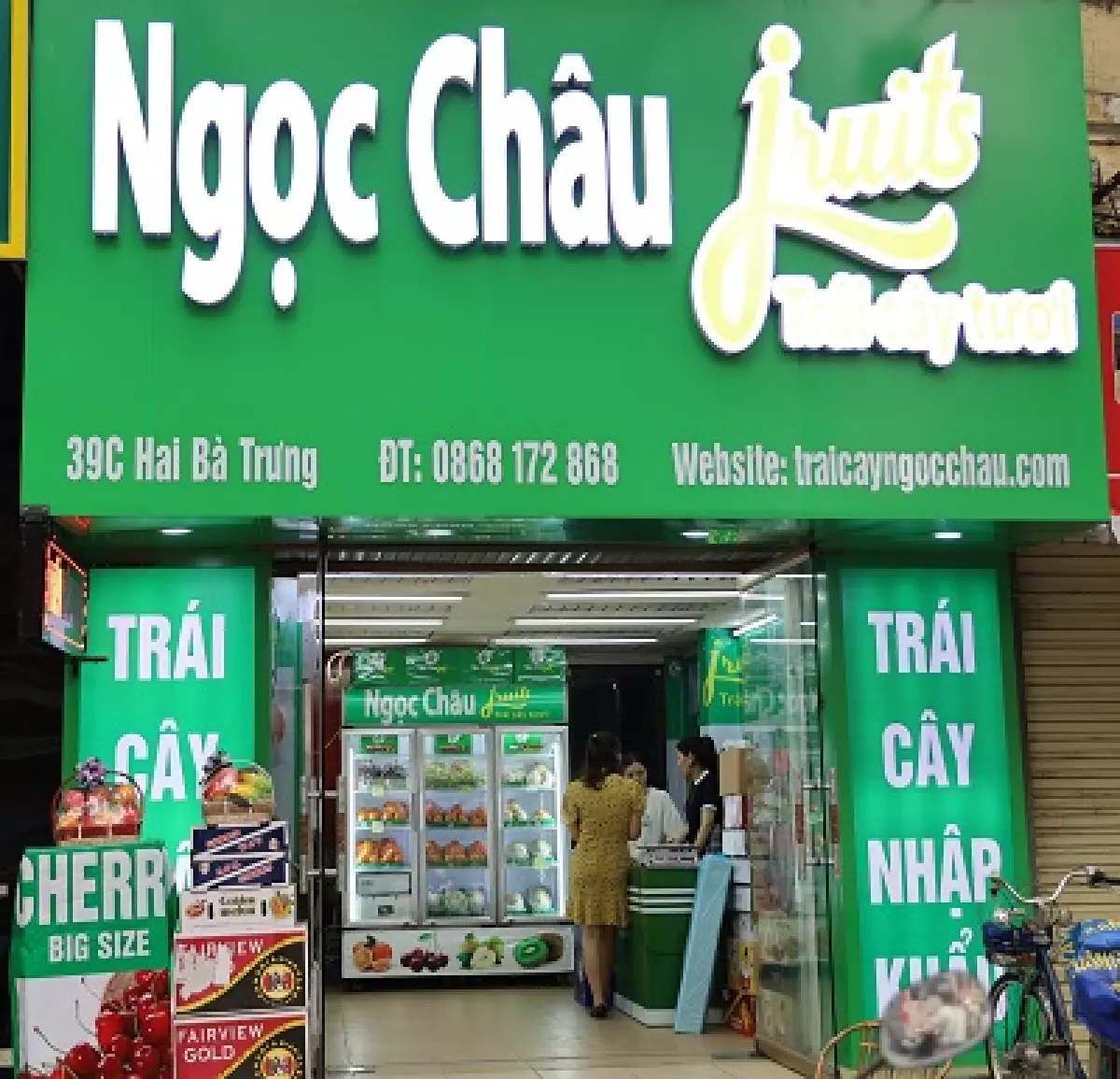 Hoa quả nhập khẩu