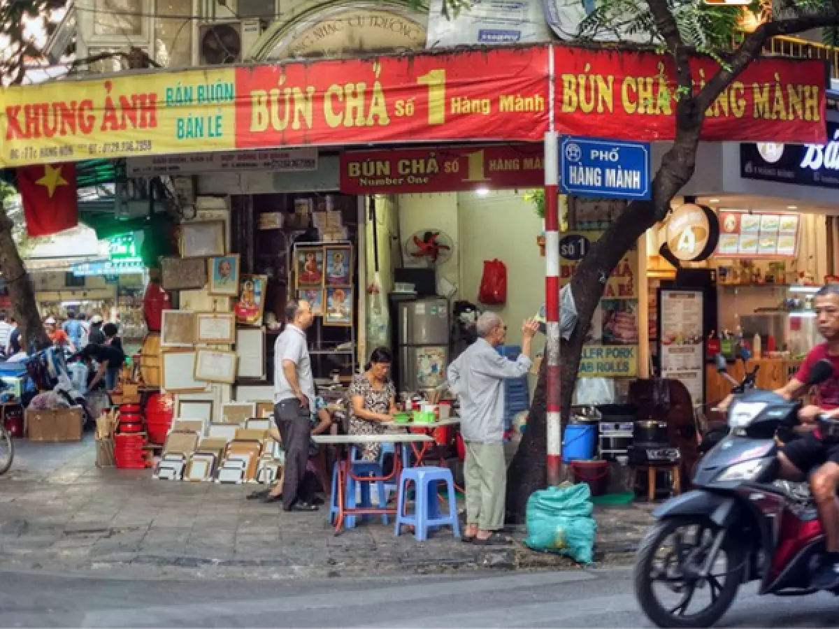 Phố Hàng Mành Hoàn Kiếm Hà Nội