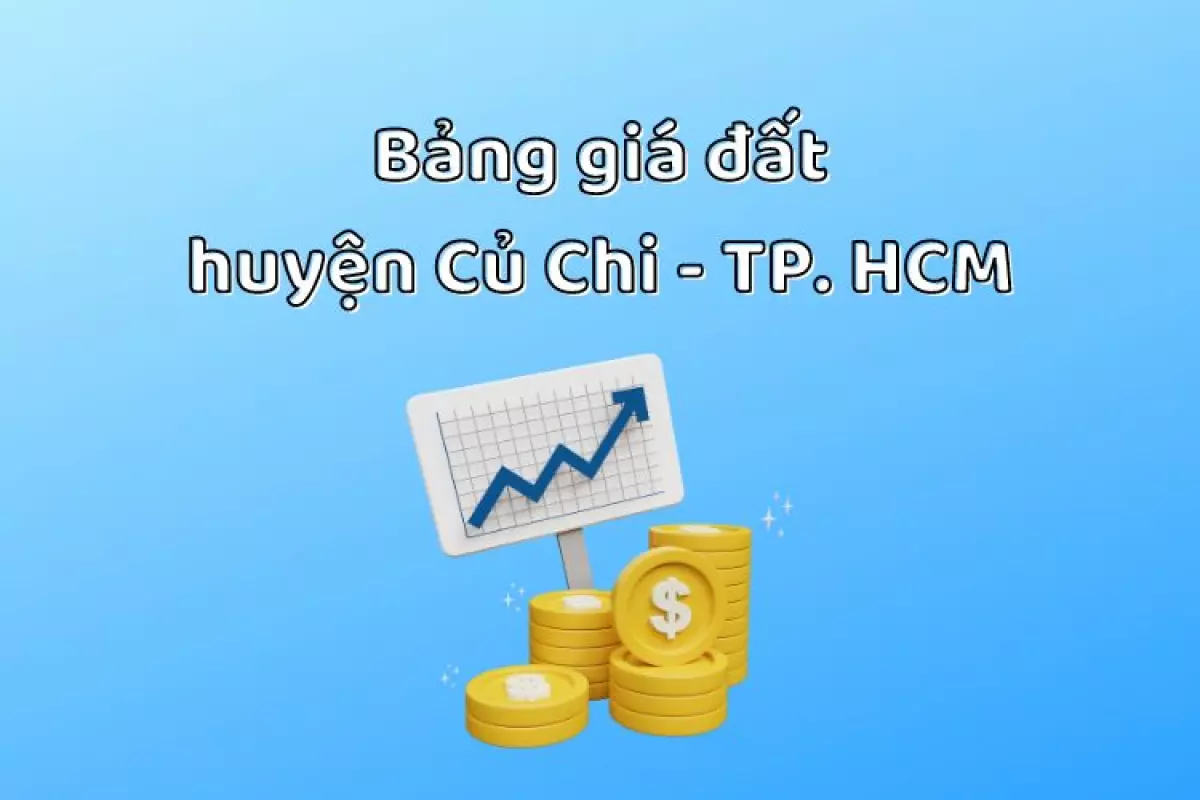 Hình minh họa. Bảng giá đất tại huyện Củ Chi - Thành phố Hồ Chí Minh