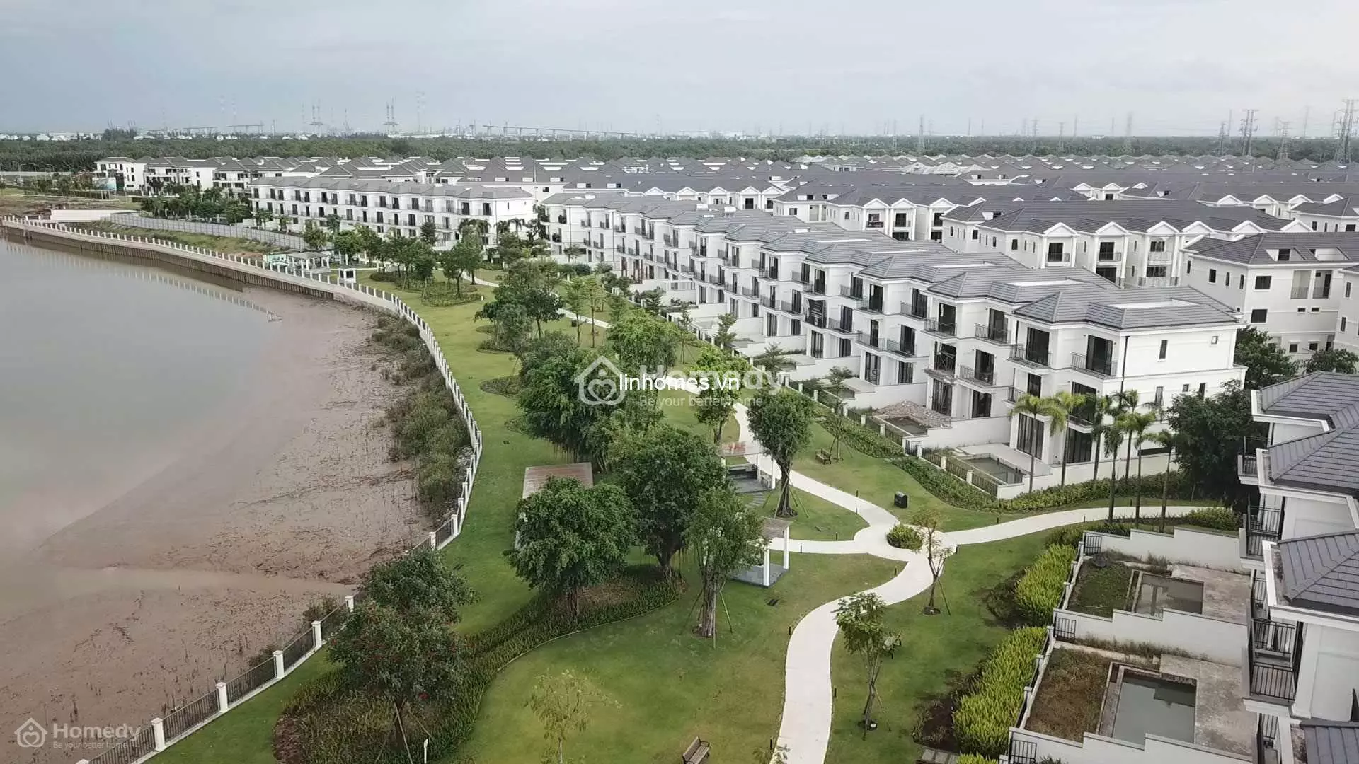 Khu nhà compound có độ an toàn cao