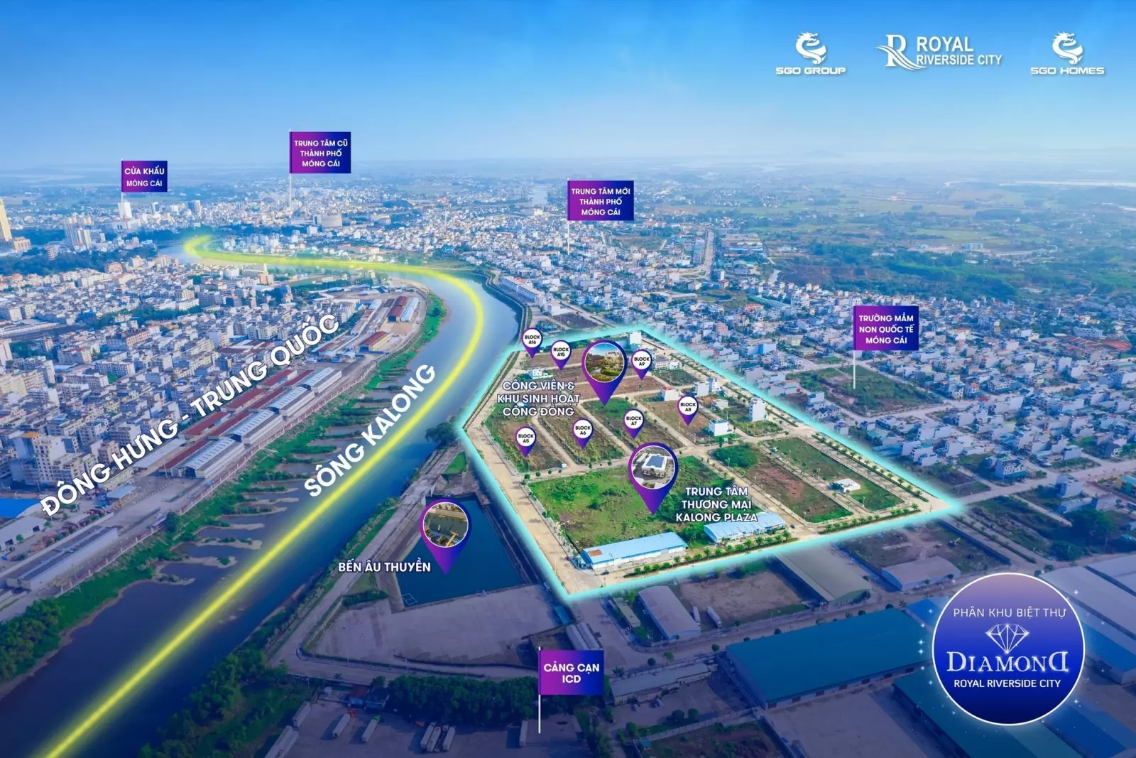 vị trí Royal Riverside City