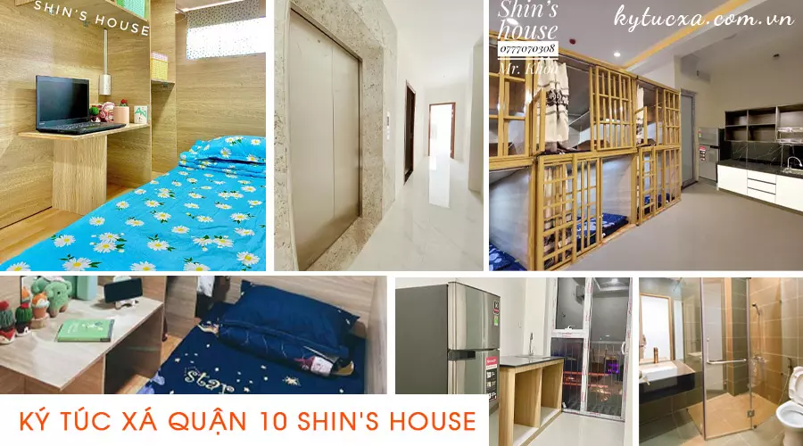 Ký túc xá quận 10 sang chảnh Shin