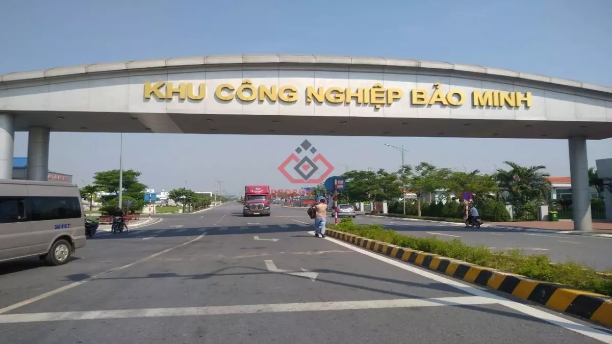 Cổng khu công nghiệp Bảo Minh