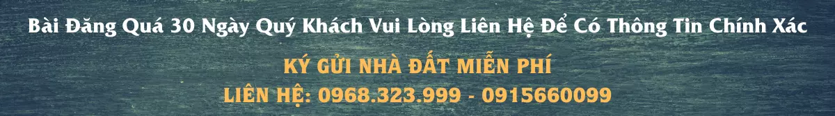 Bài đăng trên 30 ngày thường không chính xác! Liên hệ lại cho nhà đất Hải Dương để tra cứu thông tin chuẩn!