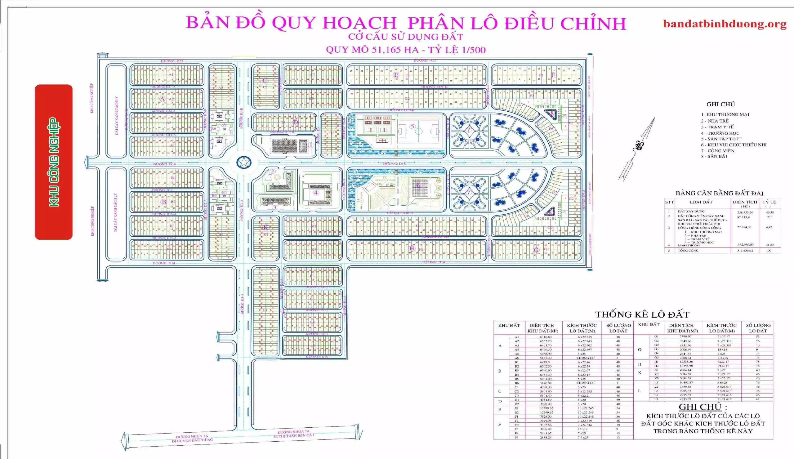 Bản đồ khu công nghiệp Rạch Bắp