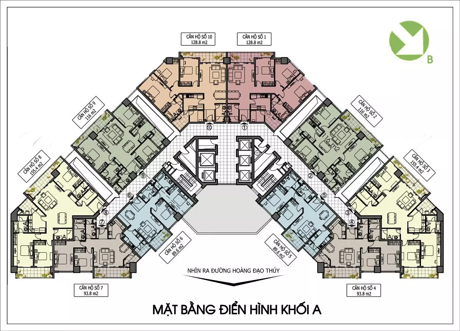 Mặt bằng Udic Complex