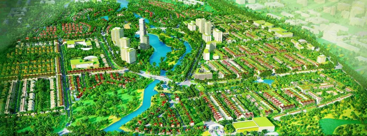 Phối cảnh tổng thể Five Star Eco City