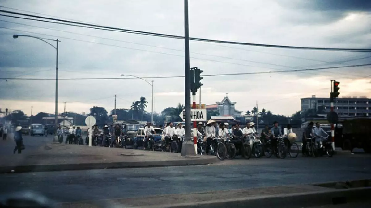 Ngã Tư Hàng Sanh vào những năm 1960.