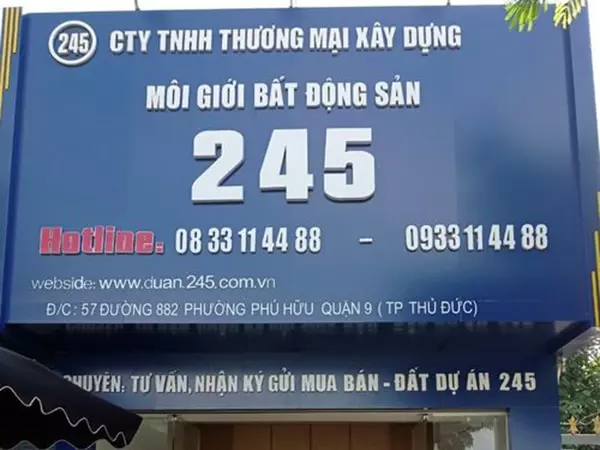 bảng hiệu nhà đất