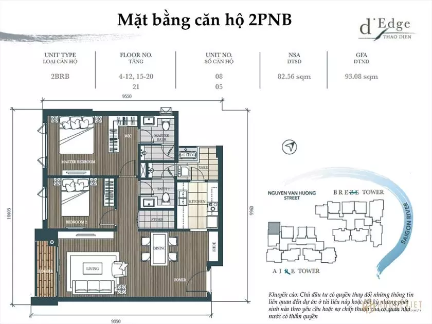 Thiết kế các căn hộ mẫu dự án D'Edge Thảo Điền