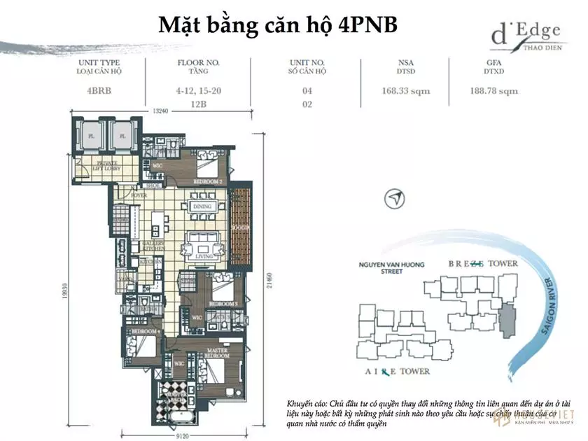 Thiết kế các căn hộ mẫu dự án D'Edge Thảo Điền