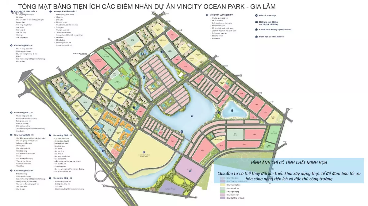 Mặt bằng tổng thể KHU ĐÔ THỊ Vincity Ocean Park Gia Lâm-1