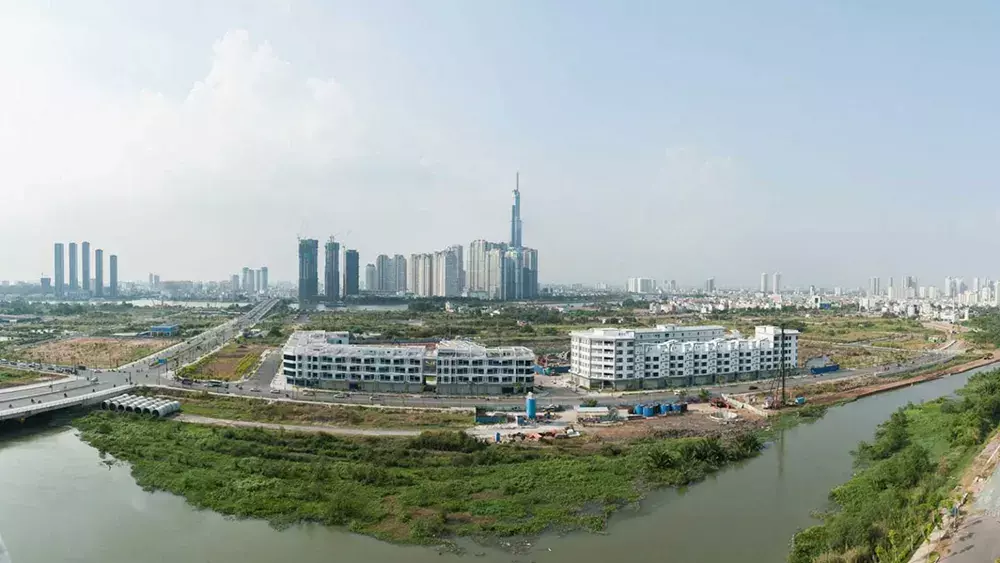 Hình chụp thực tế khu chung cư Lake View Quận 2 năm 2020