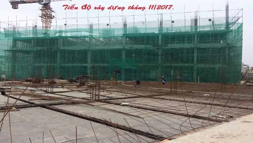 tiến độ xây dựng chung cư hateco apollo xuân phương