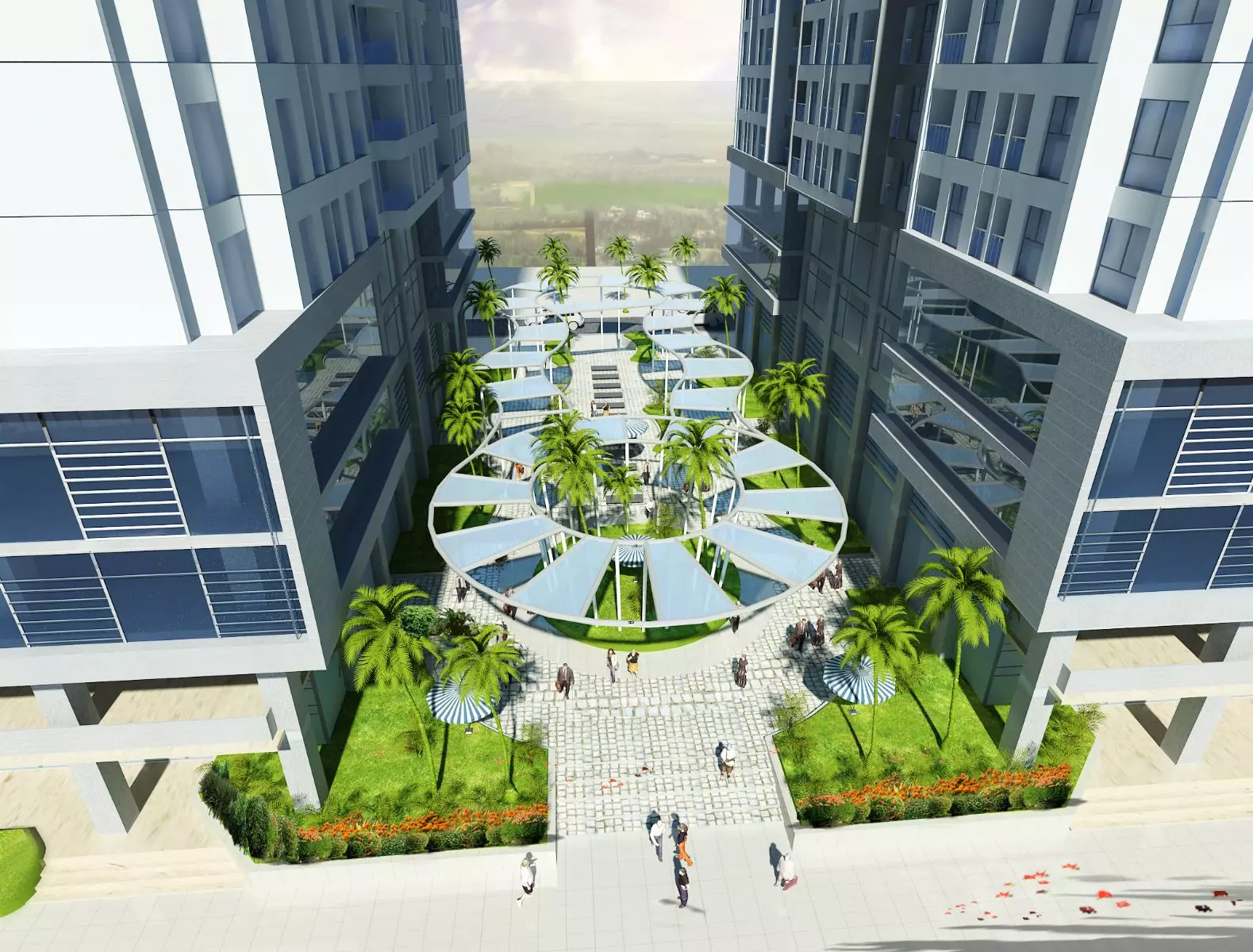 Hệ thống đỗ xe Nam Đô Complex