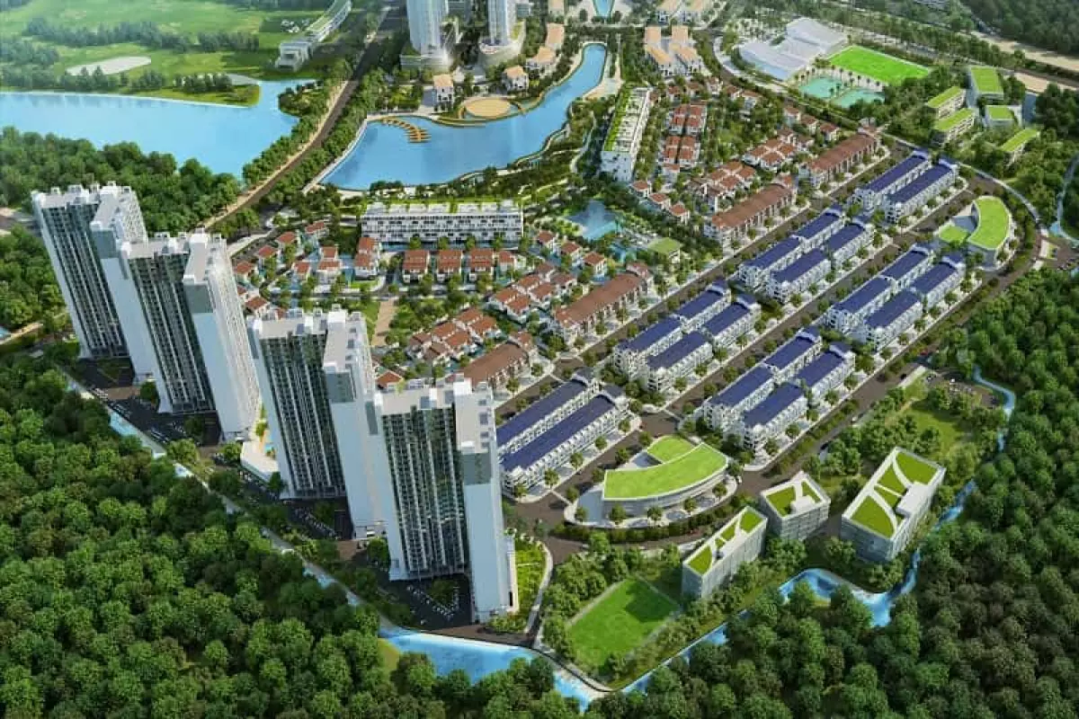 Vị trí Nhà phố Thủy Nguyên Ecopark