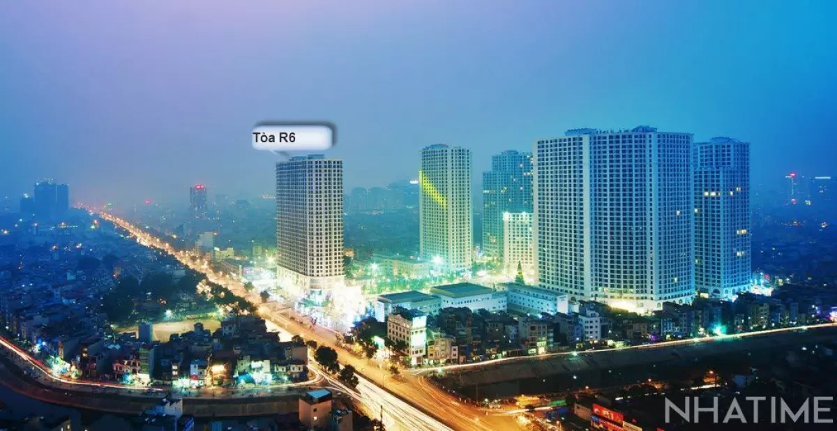 Tổng thể toà R6 Royal City