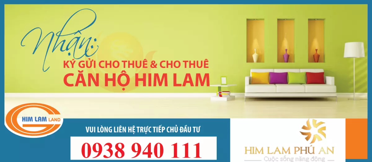 Cho thuê căn hộ Him Lam Phú An