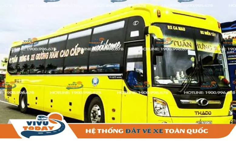 Xe khách Tuấn Hưng Cà Mau