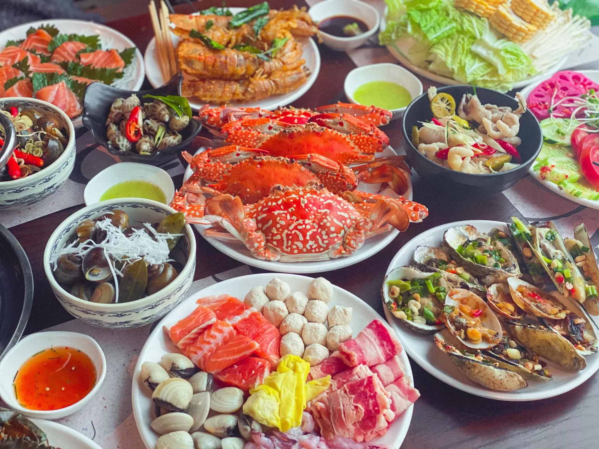 Buffet hải sản Sea Food