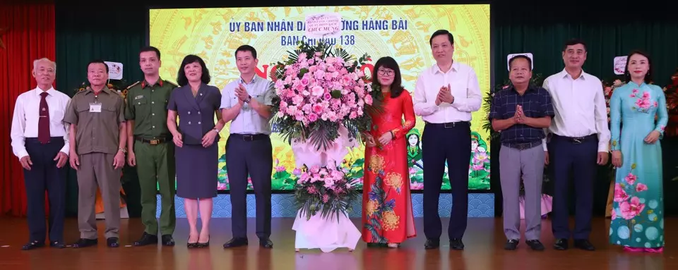 7 tổ dân phố phường Hàng Bài ký kết chương trình xây dựng tổ dân phố văn minh đô thị
