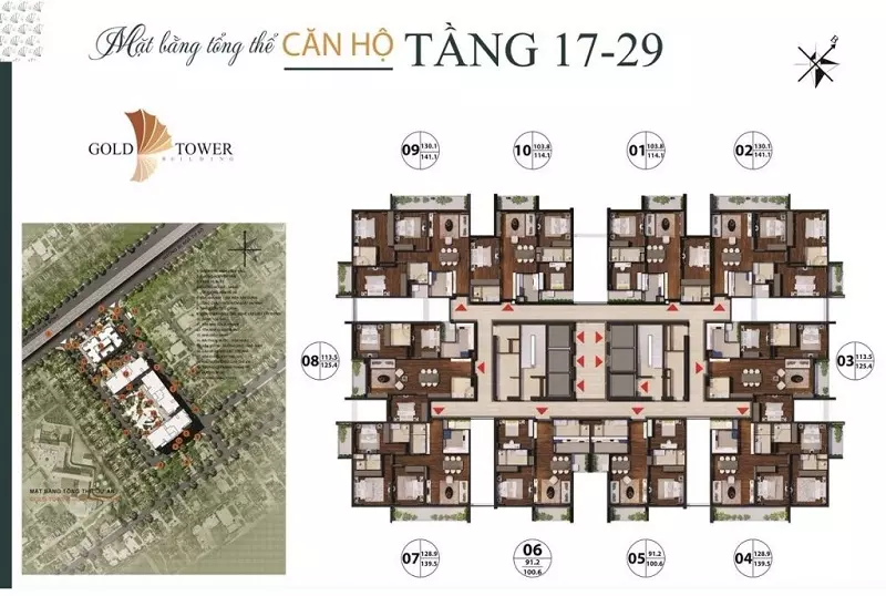 Chính sách bán hàng Gold Tower 275 Nguyễn Trãi