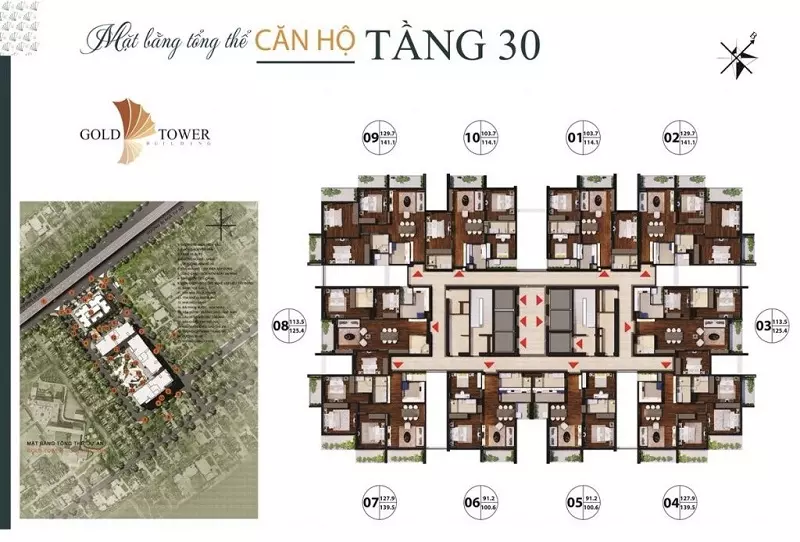 Tiến độ thi công Gold Tower 275 Nguyễn Trãi