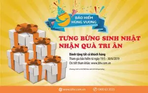 BHV triển khai nhiều ưu đãi nhân dịp sinh nhật