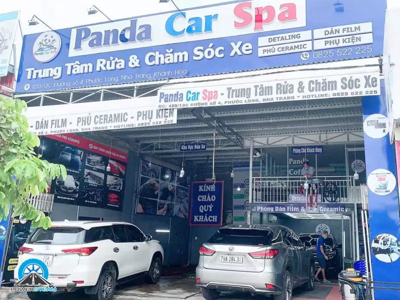 panda-car-spa-tiem-rua-xe-bao-duong-xe-tai-nha-trang-gia-re-powersteam